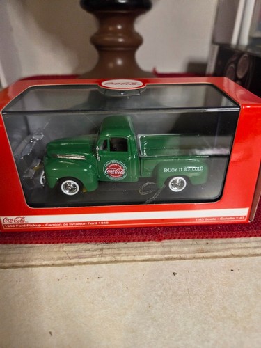 Coca cola 1948 green ford - coca,